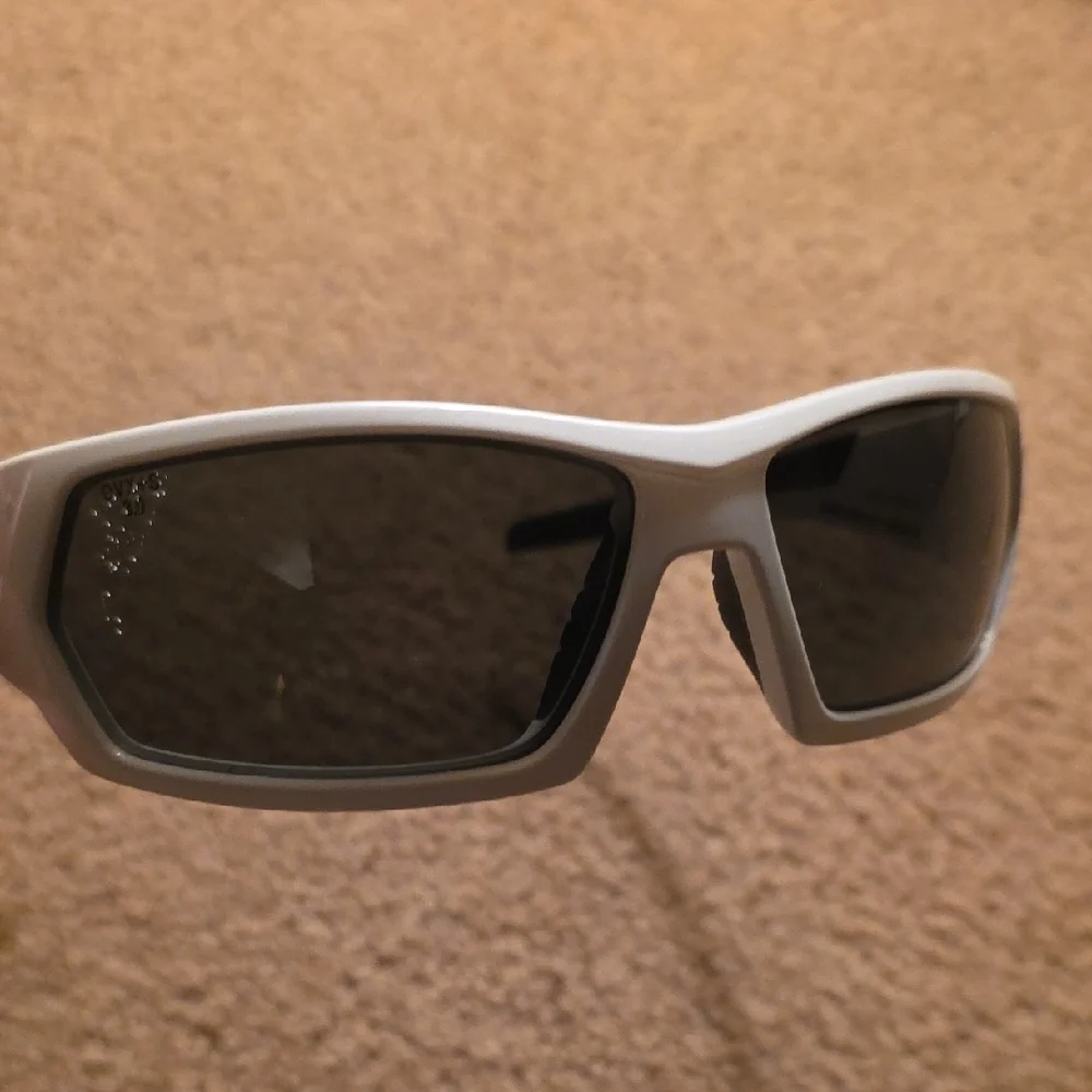 DVX Next By Wiley X Safety Sunglases, White And Black, New